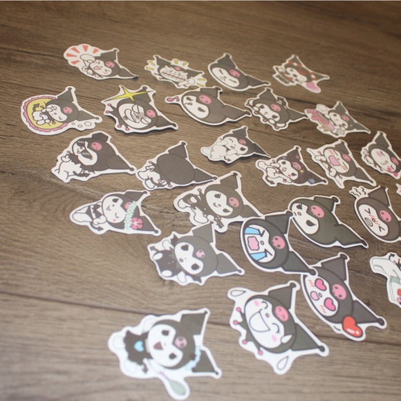 Kuromi sticker set - Picture 4 of 5